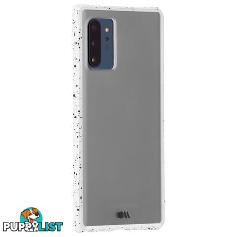 Case-Mate Tough Speckled Case For Samsung Note 10 plus 6.8" - White / Black