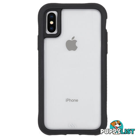 Case-Mate Translucent Protection Case For iPhone X/Xs (5.8")- Clear / Black