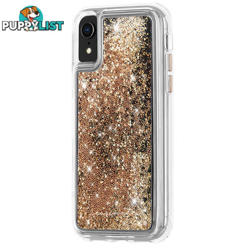 Case-Mate Waterfall Street Case For iPhone XR (6.1") - Gold