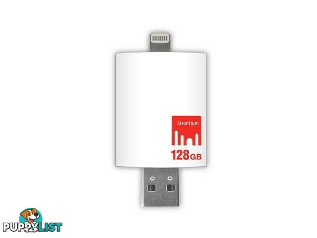 Strontium NITRO iDrive USB 3.0 (Lightning OS & Mac/PC) 128GB