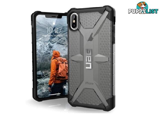 UAG iPhone Xs/X Plasma - Ash/Blk/Silver Logo