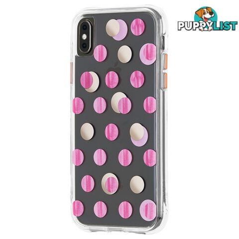 Case-Mate Wallpaper Street Case For iPhone Xs Max - Pink Dot