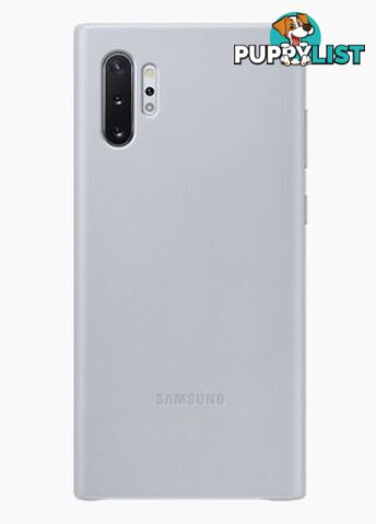 Samsung Leather Cover For Samsung Galaxy Note Plus - Grey