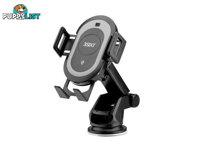 3SIXT Qi Wireless Motorised Car Charging Cradle - 7.5W-10W