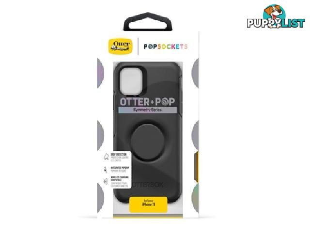 OtterBox Symmetry Otter + Pop For iPhone 11 - Black