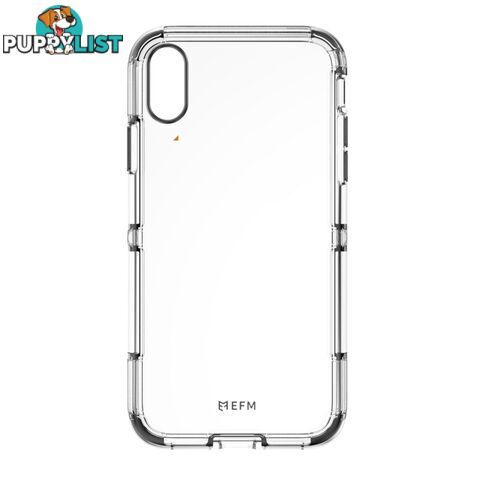 EFM Cayman Crystalex D3O Case Armour For iPhone XR 6.1"- Crystal