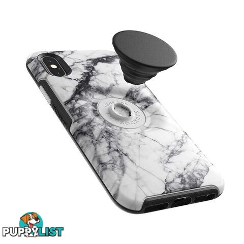 OtterBox Otter + Pop Symmetry Case For iPhone X/Xs - White Nebula