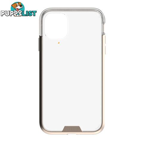 EFM Verona D3O Crystalex Case Armour For iPhone 11 Pro - 5.8" - Crystal / Gold Clear