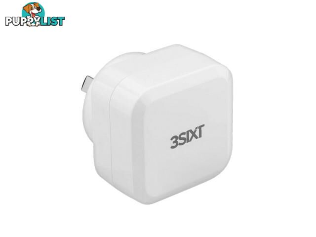 3SIXT Wall Charger AU 4.8A - White