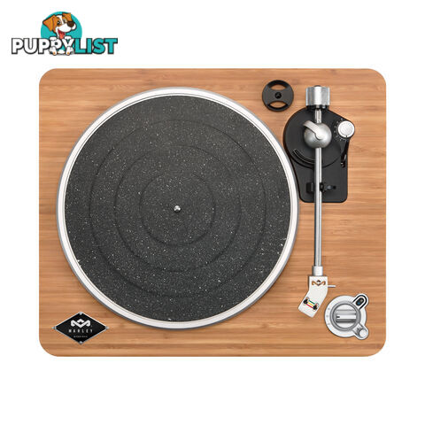 House of Marley Stir it Up Wireless Turntable - Black / Tan