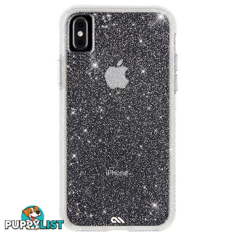 Case-Mate Sheer Crystal Street Case For iPhone Xs Max (6.5") - Clear