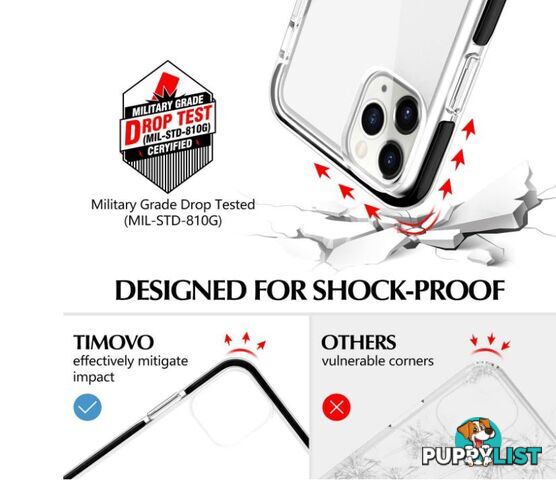 Apple iPhone 11 Guard - Black/Clear