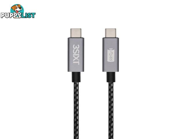 3SIXT Cable - USB-C to USB-C PD - 1m - BLACK