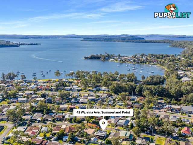 41 Warrina Avenue SUMMERLAND POINT NSW 2259