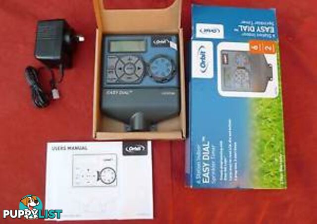 Orbit 6 Station Easy Dial Water / Irrigation Sprinkler Timer