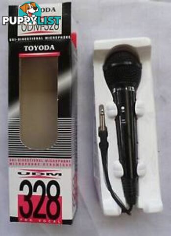 New Toyoda Uni-Directional Microphones Model UDM-328