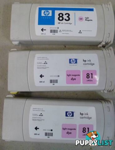 HP Designjet Ink Cartridges (C4930a C4944a C4933a C4932a C4935a)