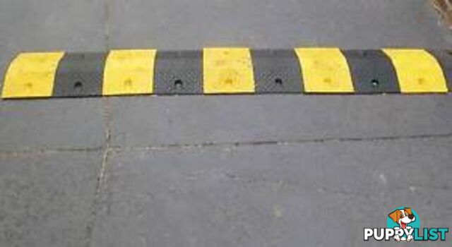 Black and Yellow Speed humps