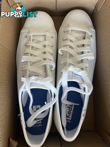 Brand New White Keds $49