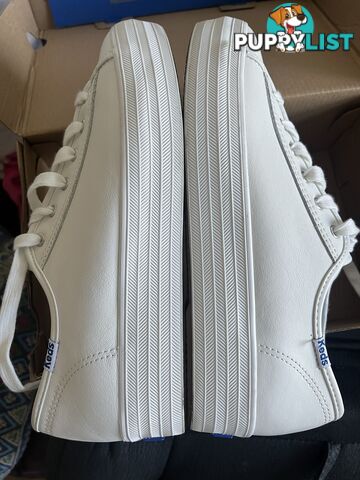 Brand New White Keds $49