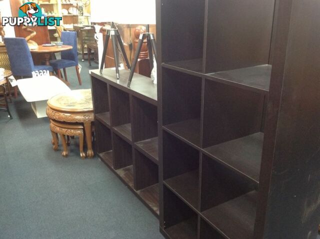 6 cube display shelf $75 - 8 cube display $95 each