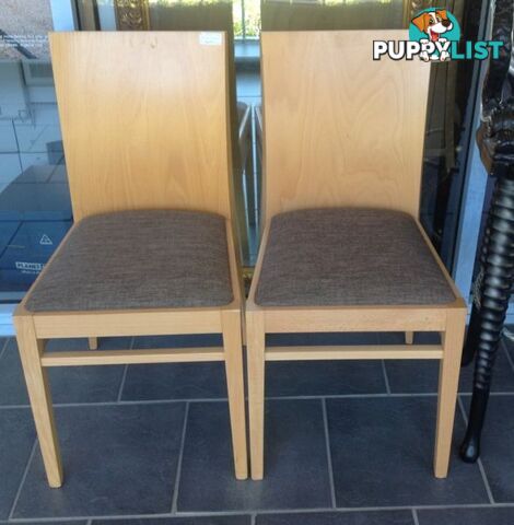 4 dining chairs - ex display stock