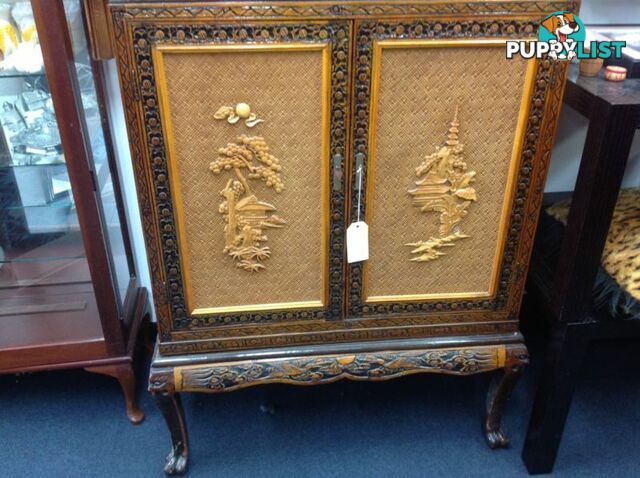 Old Chinese cabinet which swivels