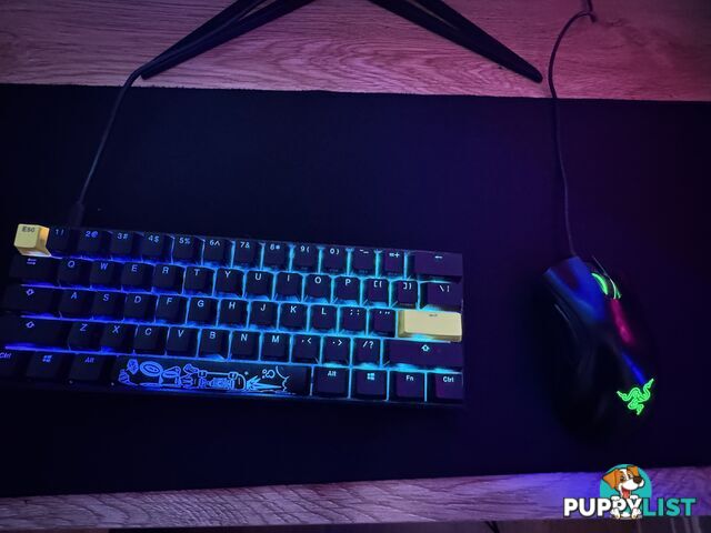 Kudan Core PC, Ducky keyboard, Razer Deathadder mouse,