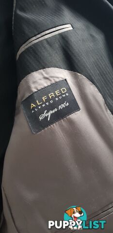 Alfred Sung Black Suit - Men's Size 42 regular +