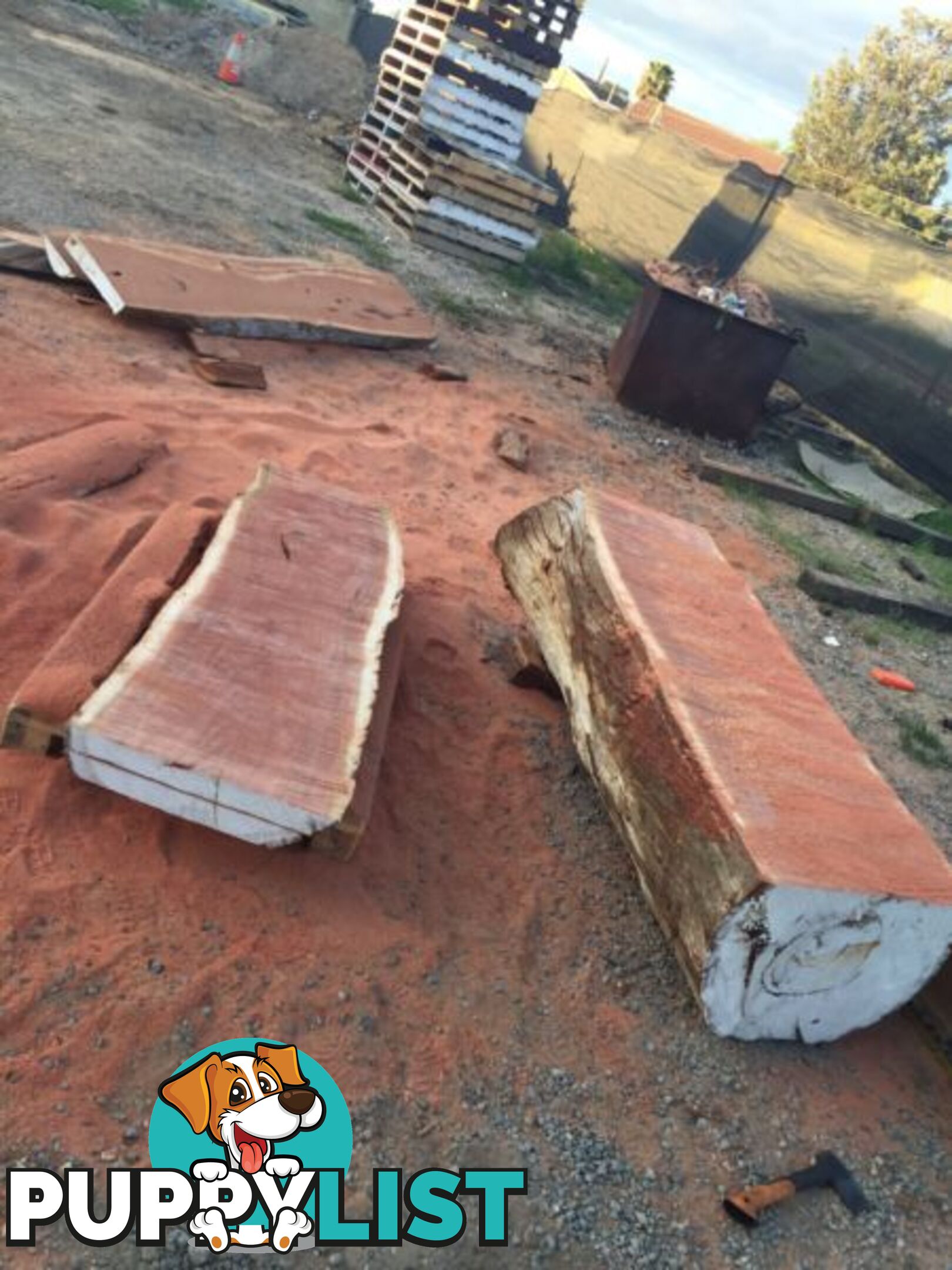 Taking orders for Redgum slabs ect