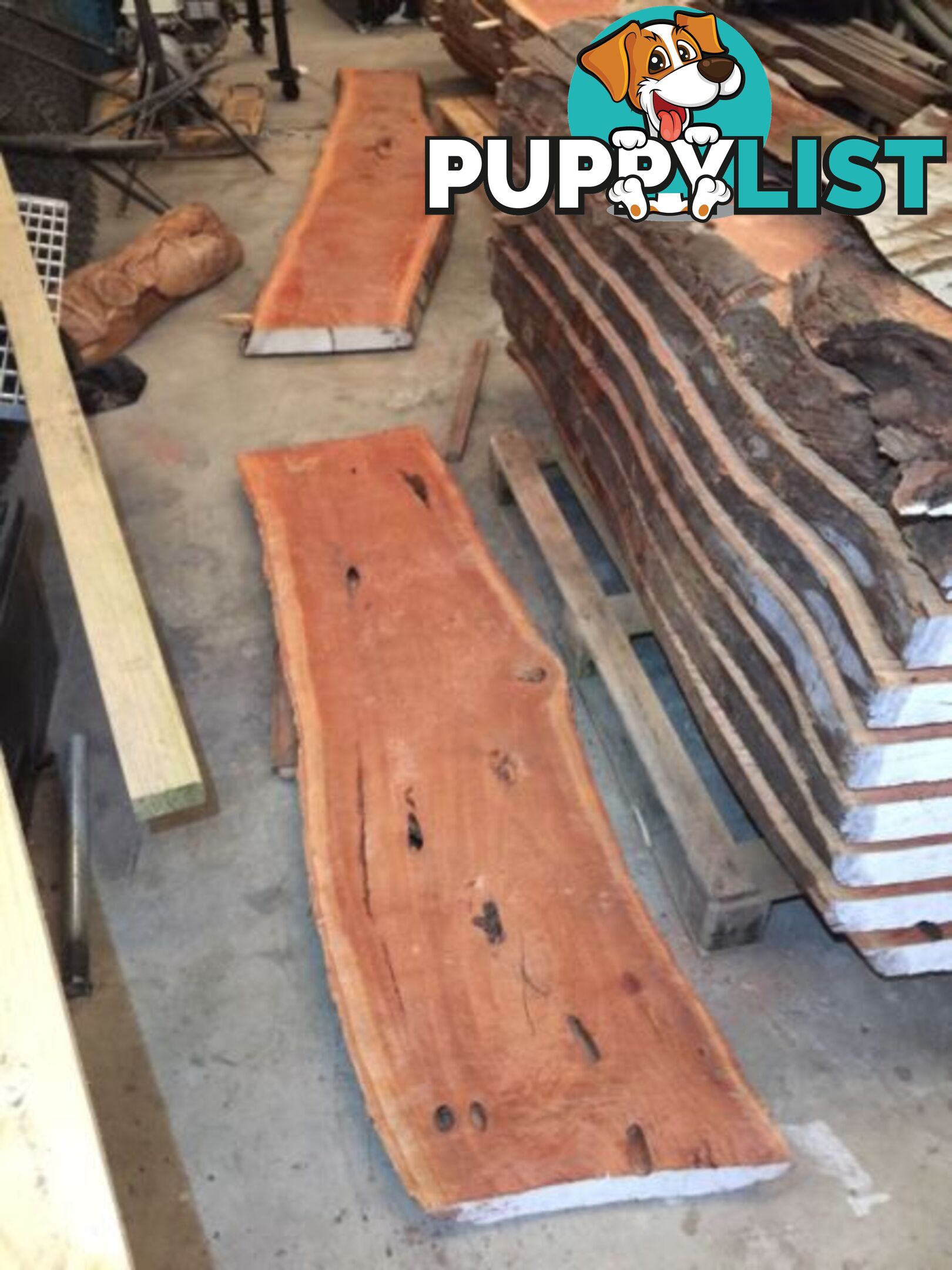 Taking orders for Redgum slabs ect