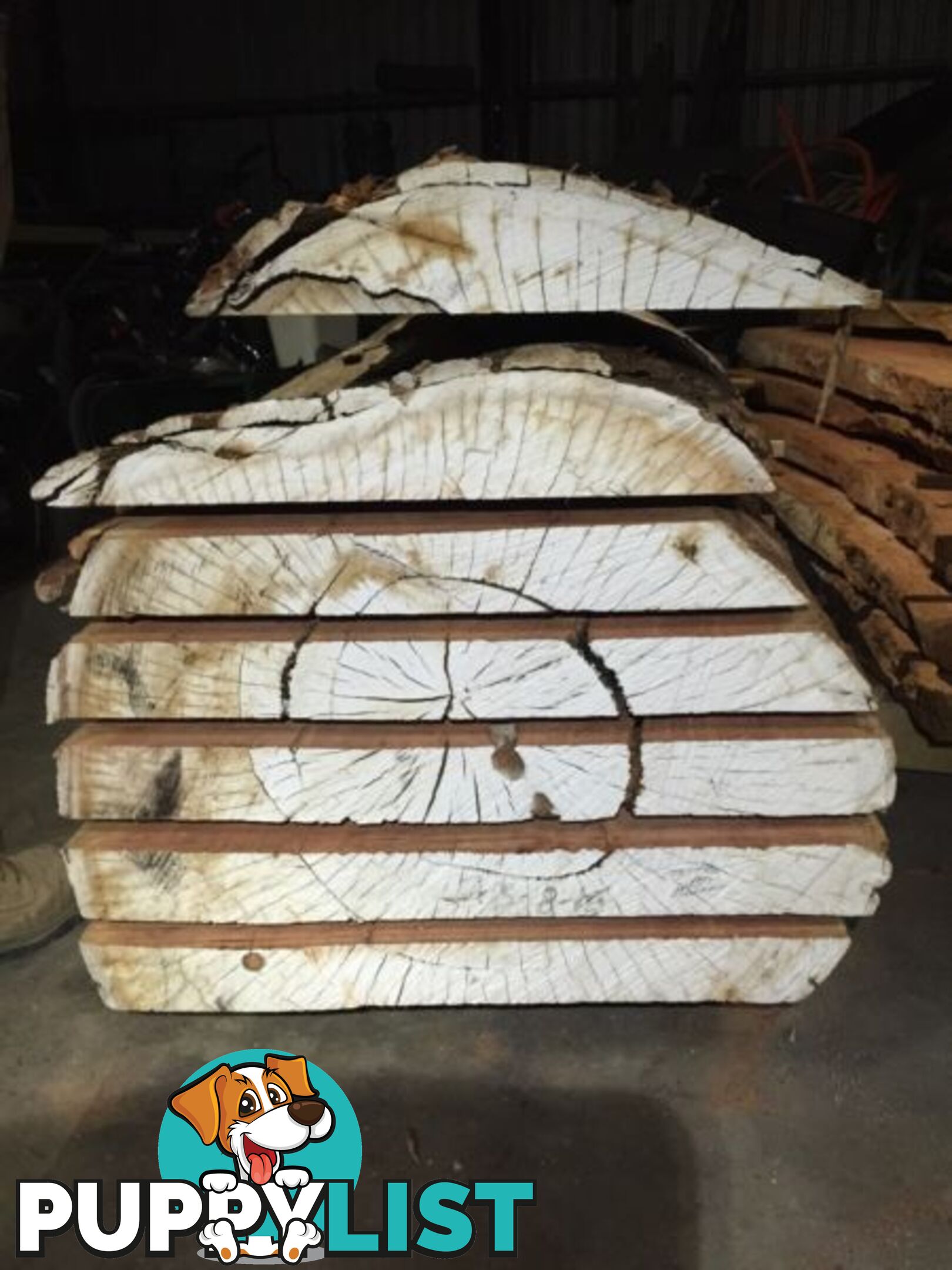 Taking orders for Redgum slabs ect