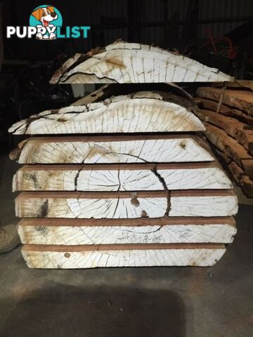 Taking orders for Redgum slabs ect