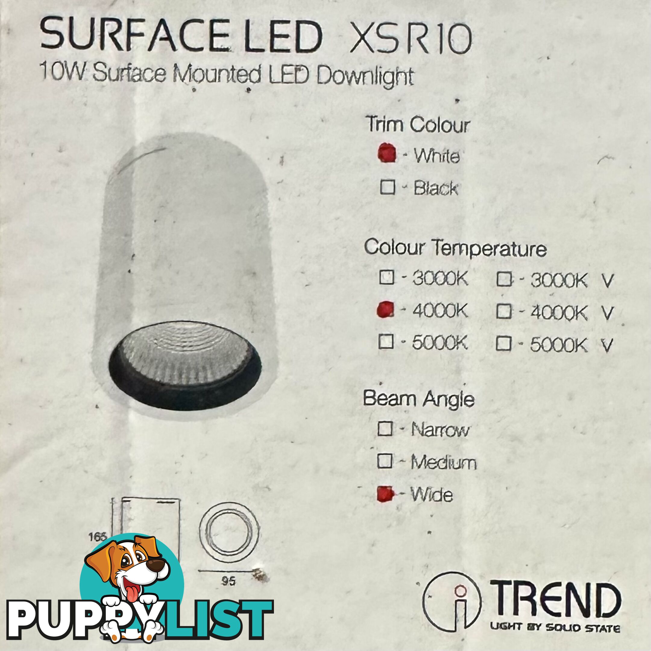 Trend light by solid state