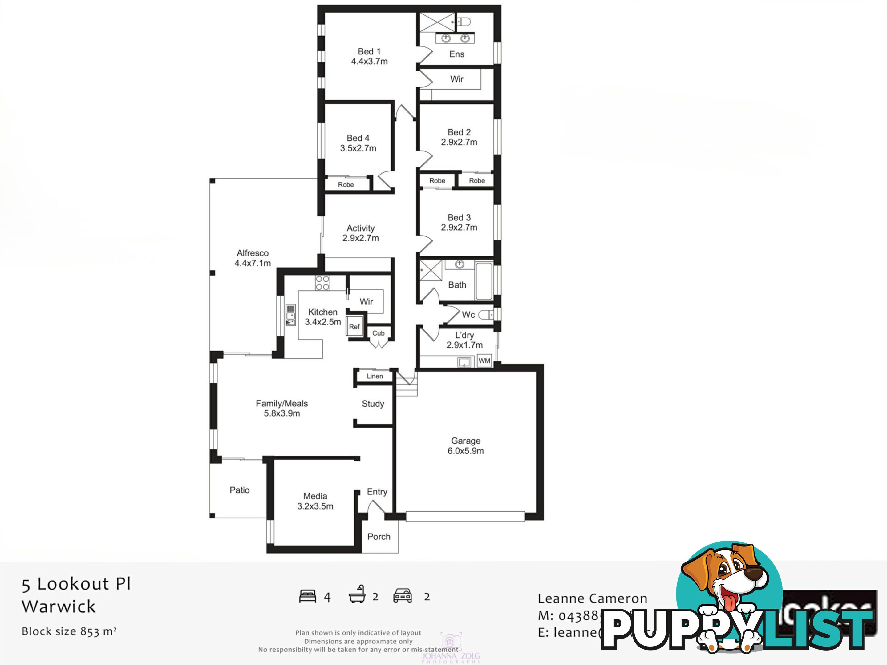 5 Lookout Place ROSENTHAL HEIGHTS QLD 4370