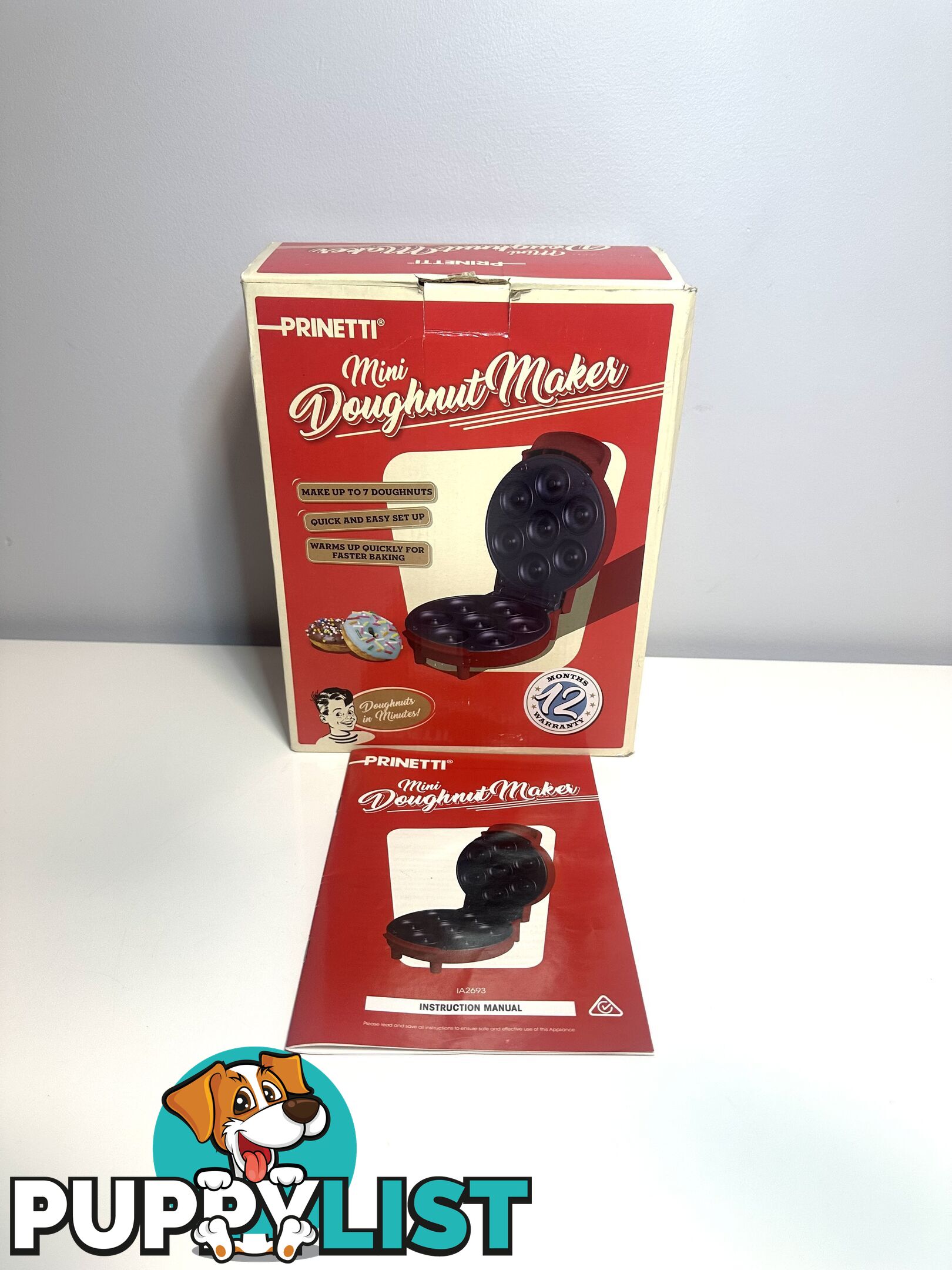 Doughnut Maker Barely Used Gone Today