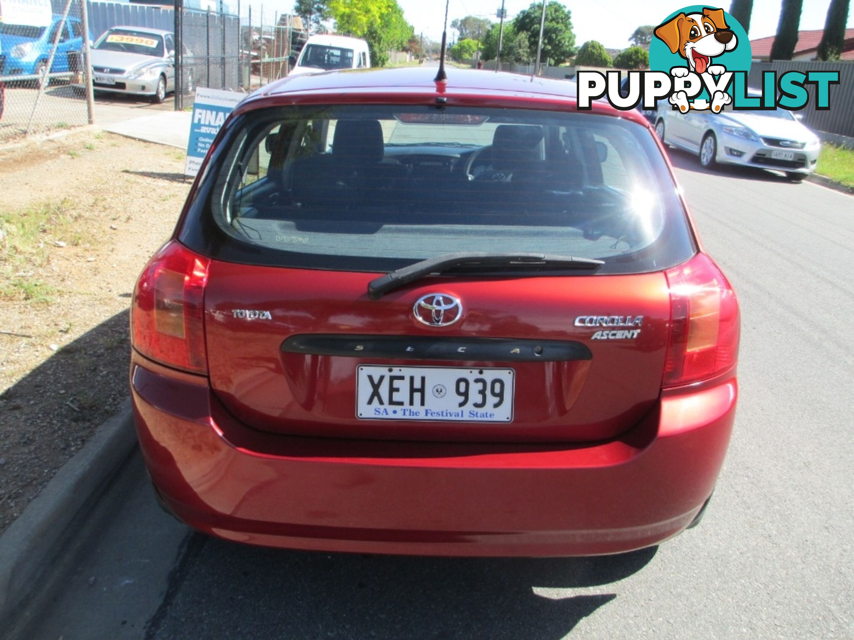 2003 TOYOTA COROLLA ASCENT SECA ZZE122R 5D HATCHBACK