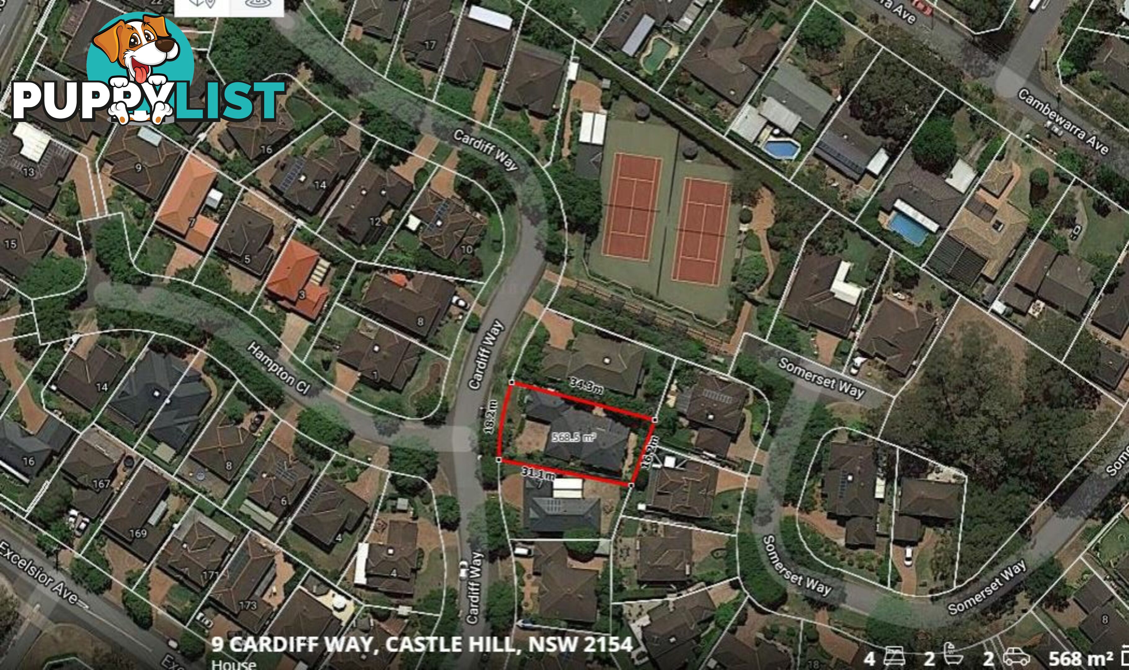 9 Cardiff Way CASTLE HILL NSW 2154