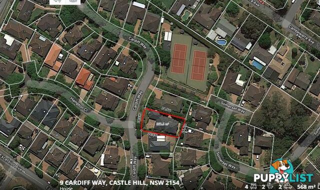 9 Cardiff Way CASTLE HILL NSW 2154