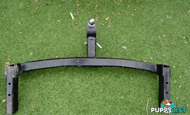 Holden Towbar and ball, used Black. Car trailer part