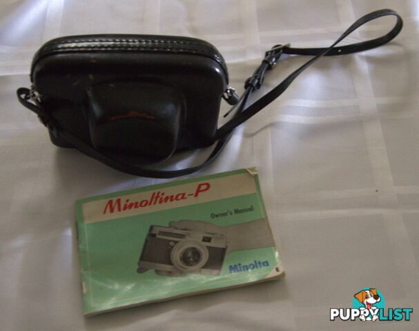 Vintage film camera Minoltina P