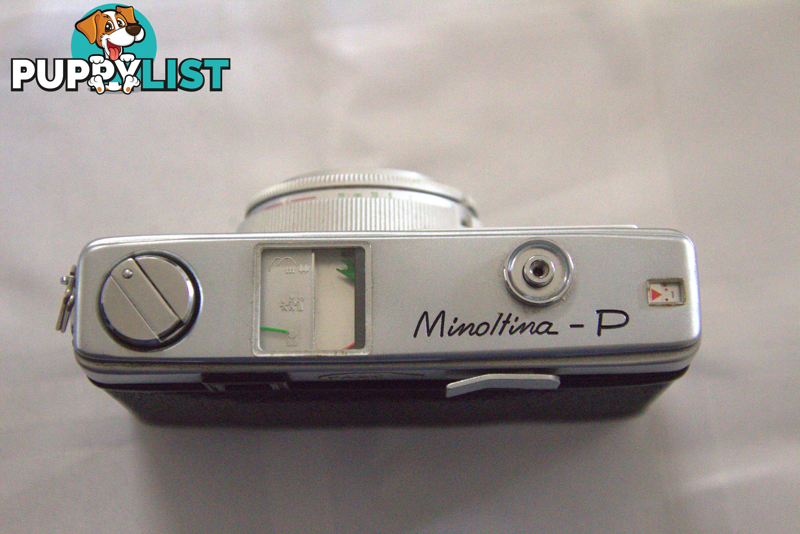 Vintage film camera Minoltina P