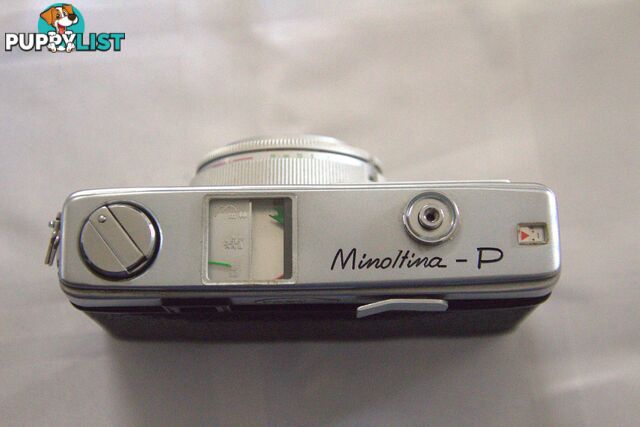 Vintage film camera Minoltina P