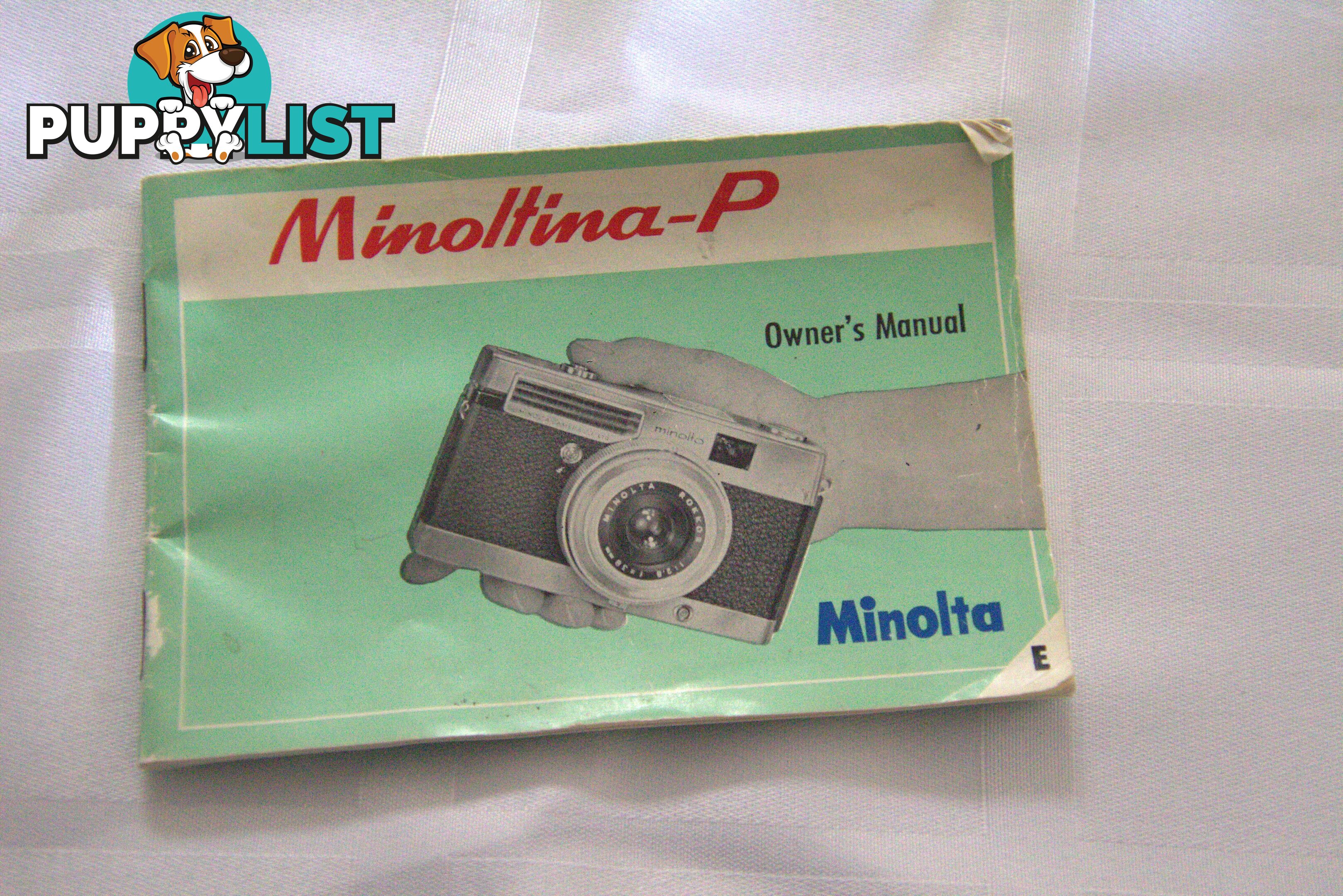 Vintage film camera Minoltina P