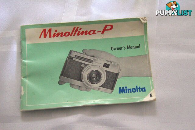 Vintage film camera Minoltina P