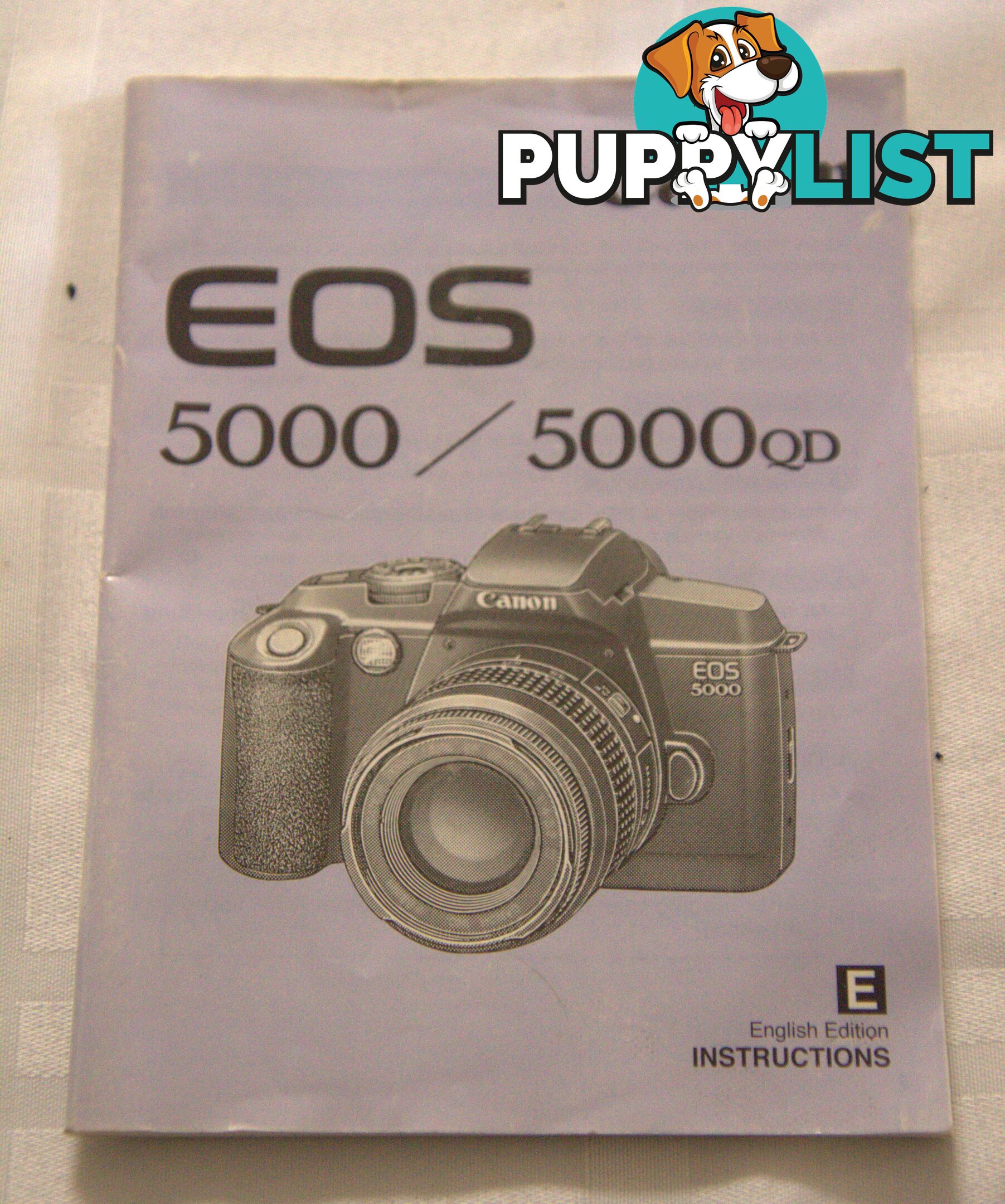 Canon EOS 5000 35mm film camera