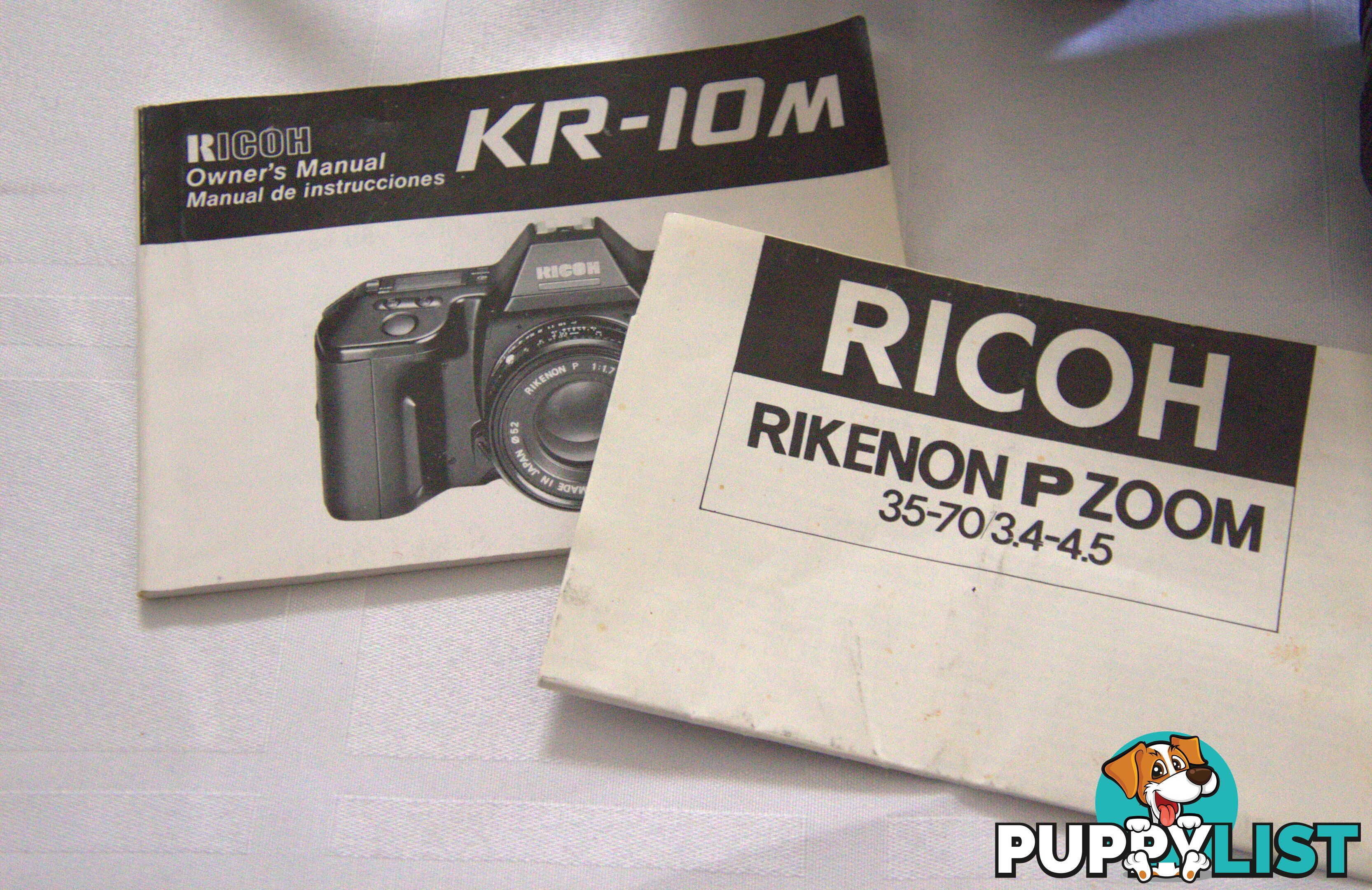 Ricoh KR-10M SLR 35mm film camera