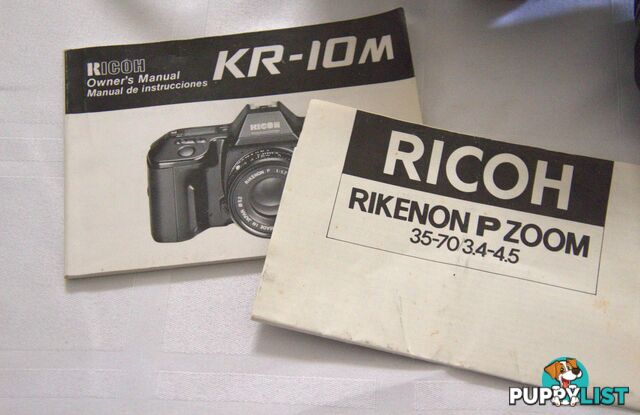 Ricoh KR-10M SLR 35mm film camera