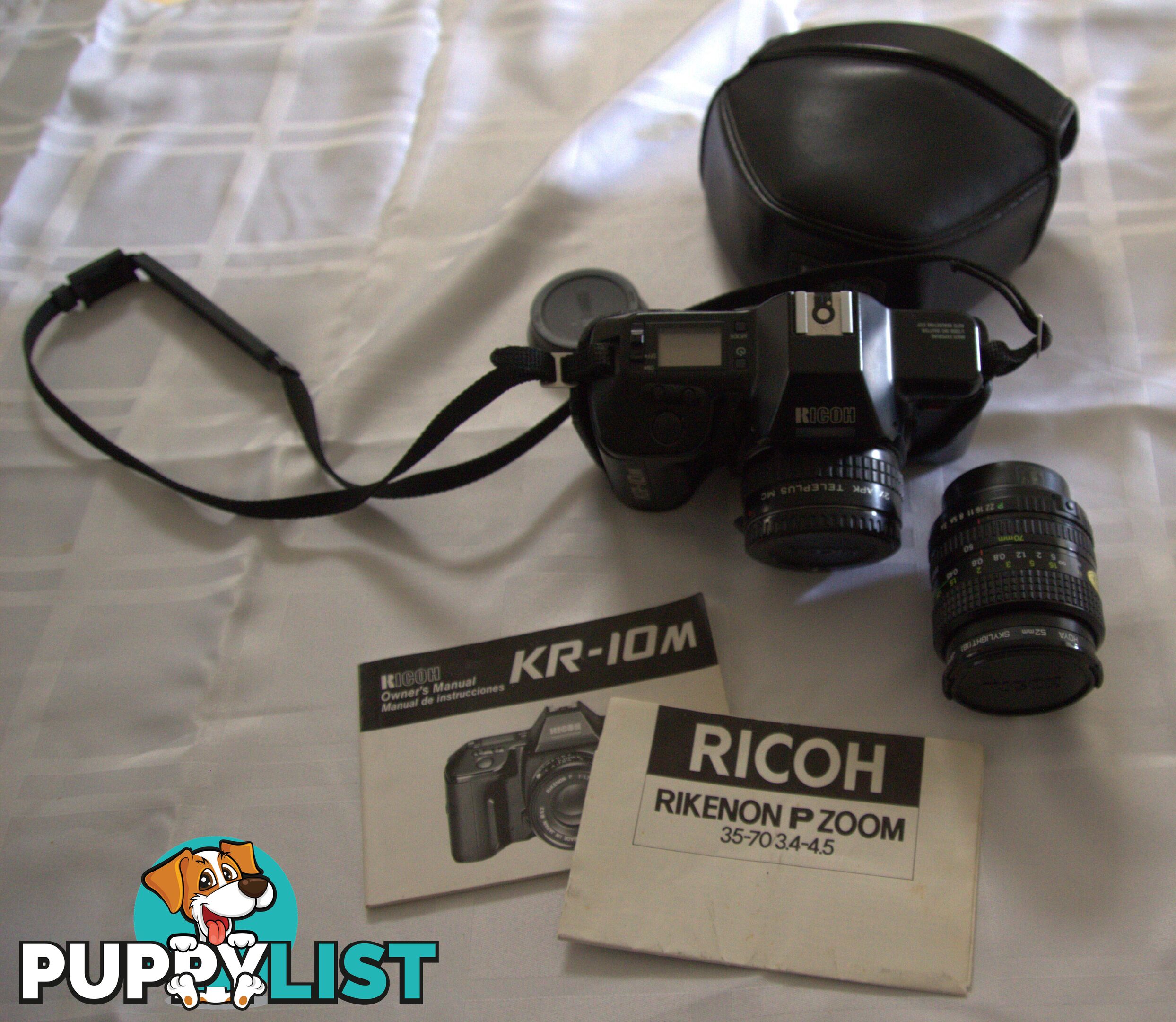 Ricoh KR-10M SLR 35mm film camera