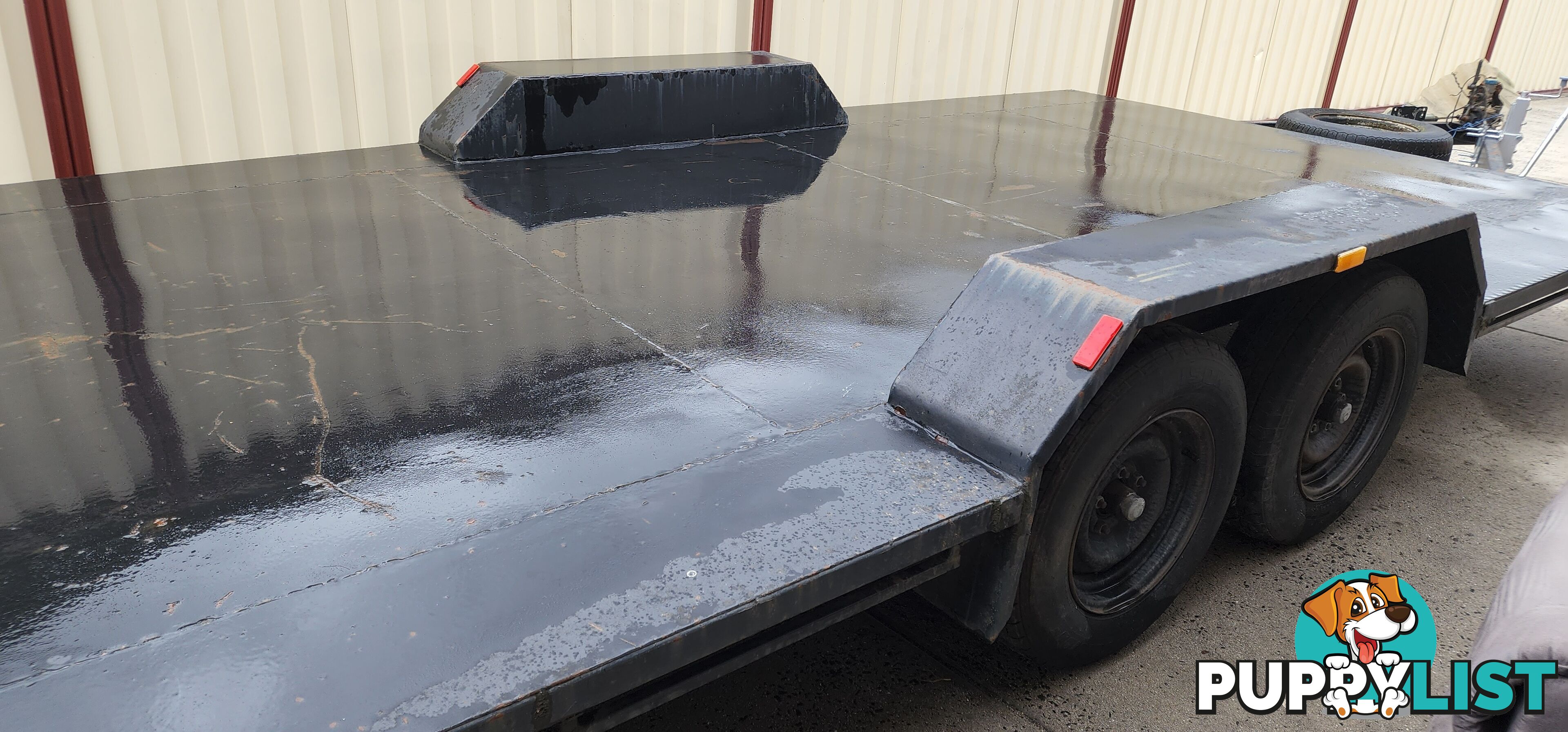 4500L x 2400W  Flat Bed Tandem Trailer Registered Negotiable